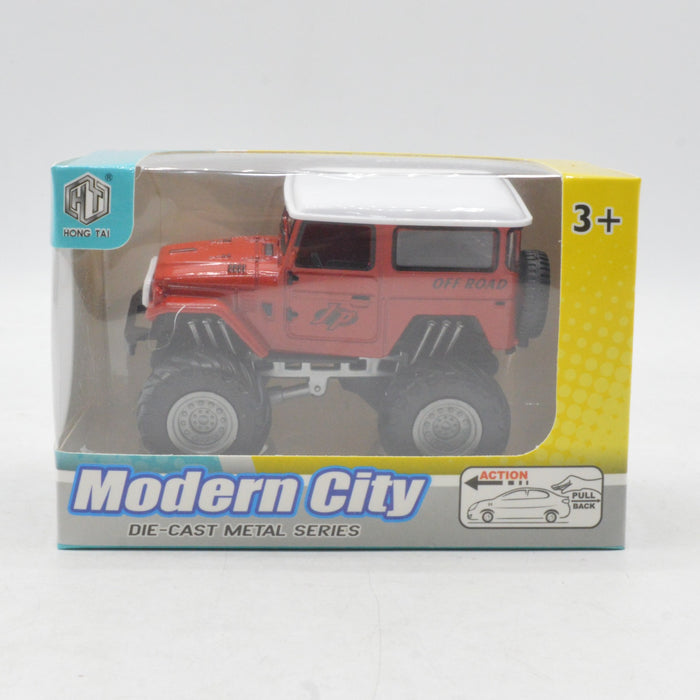 Mini Diecast Modern City Jeep