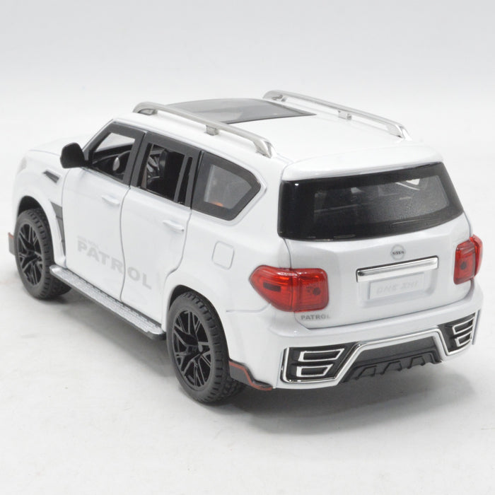 Diecast Metal Body Nissan Patrol with Light & Sound