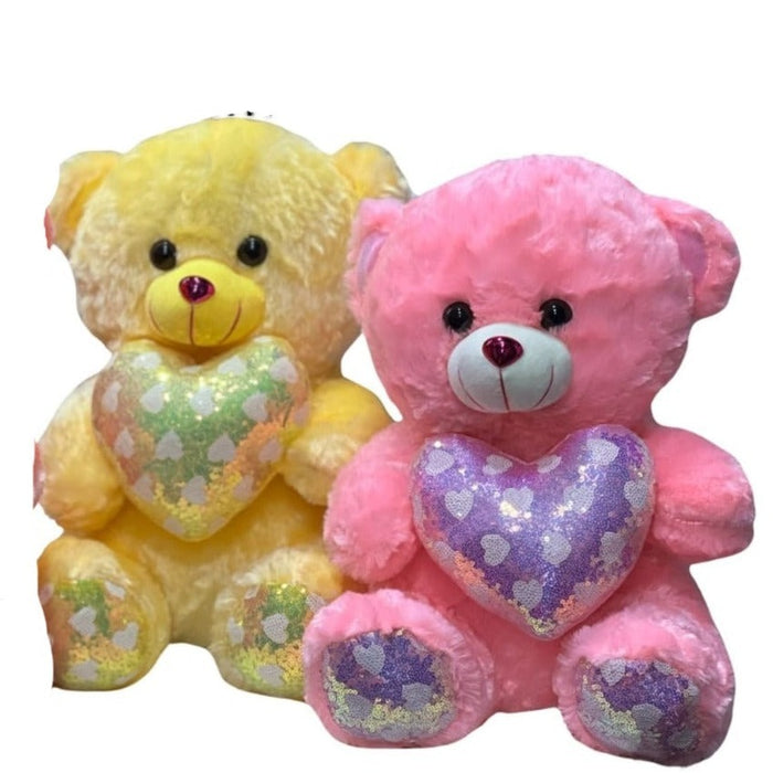 Heart Theme Cute Shining Teddy Bear