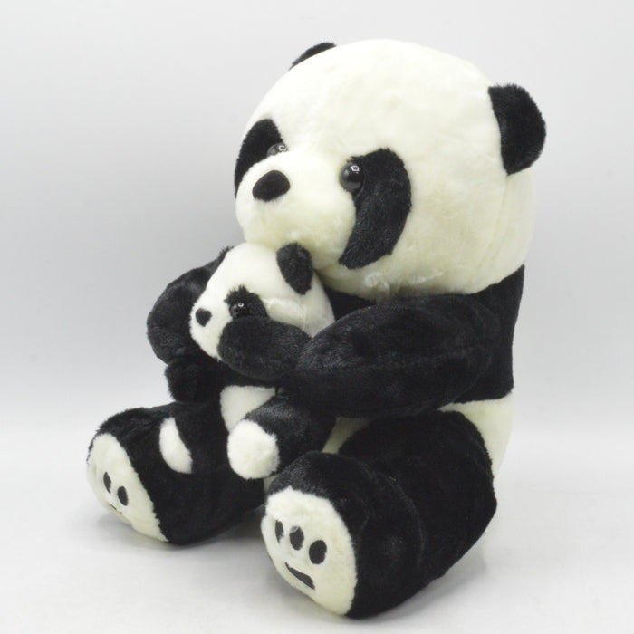 Cute Panda with Small Baby Panda Soft Toy