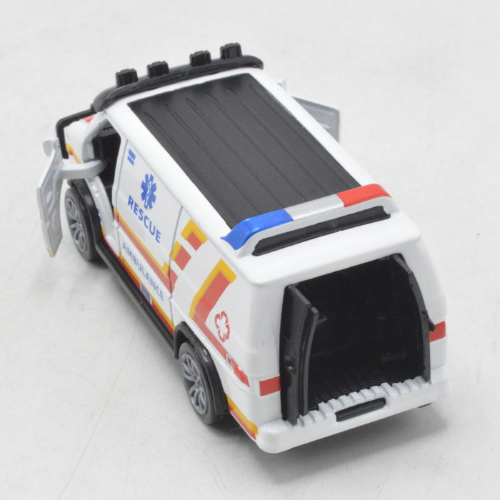 Diecast Rescue Ambulance Van