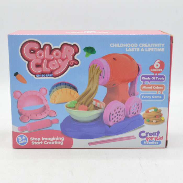 Colorful Noodles Clay with Accessories