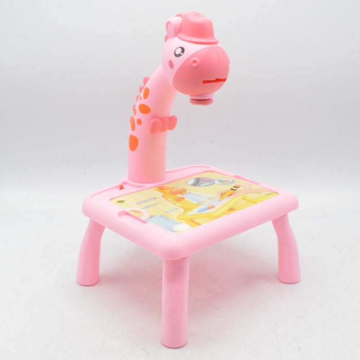 Dinosaur Theme Drawing Table with Light