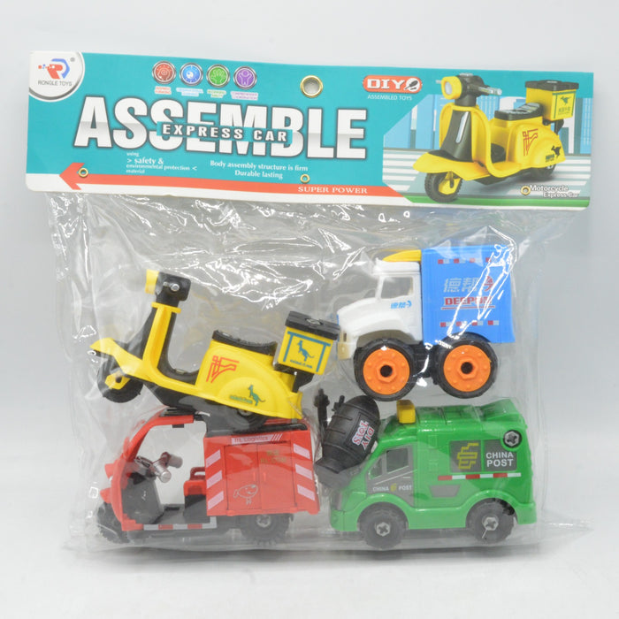 DIY Express Assemble Toy Set 4 Pieces