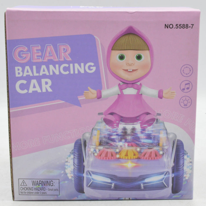 Masha Gear Balancing Car with Light & Music