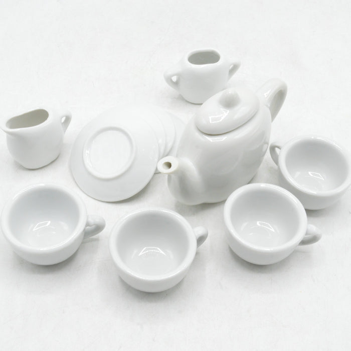 Painted Caramics Tea Set