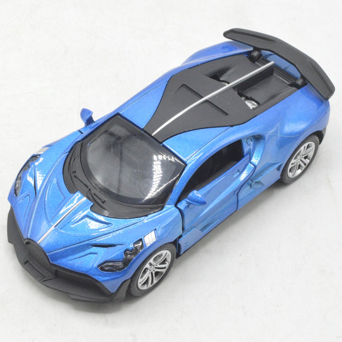 Diecast Metal Body Bugatti Car