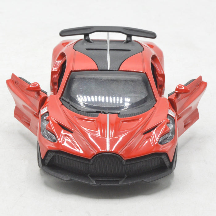 Diecast Metal Body Bugatti Car