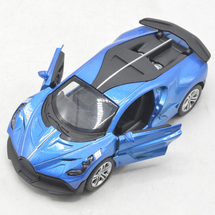 Diecast Metal Body Bugatti Car