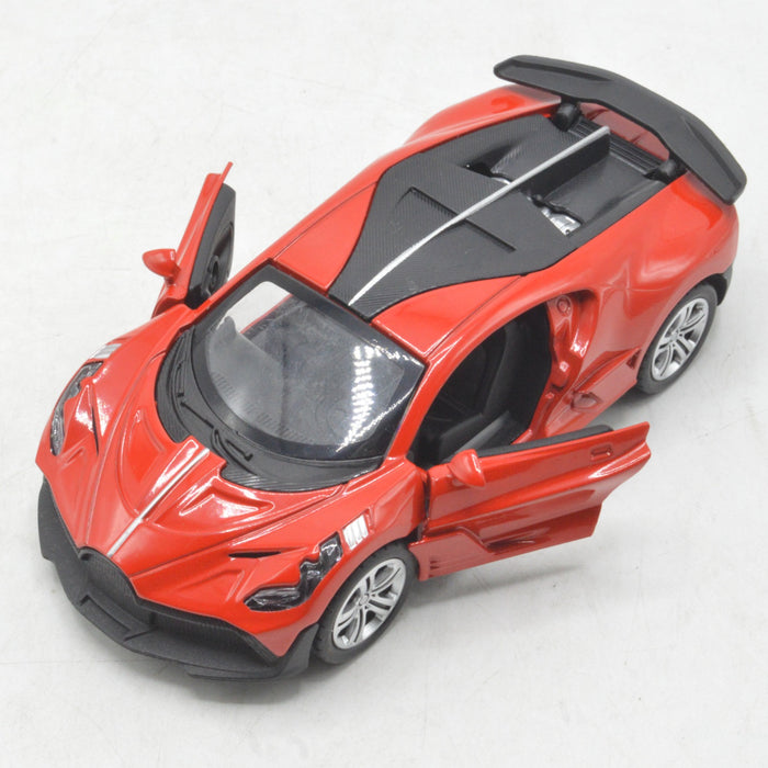 Diecast Metal Body Bugatti Car