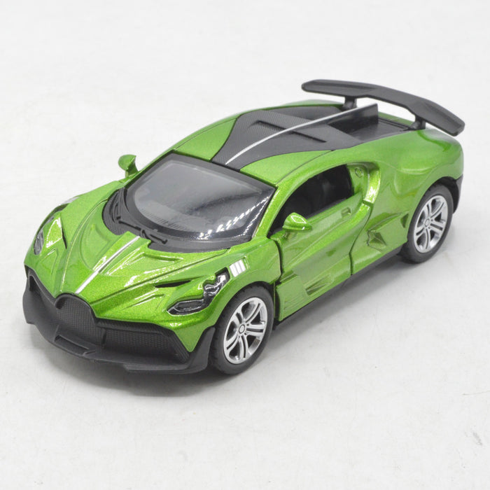 Diecast Metal Body Bugatti Car