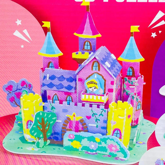 Dream Castle Shape 3D Puzzle