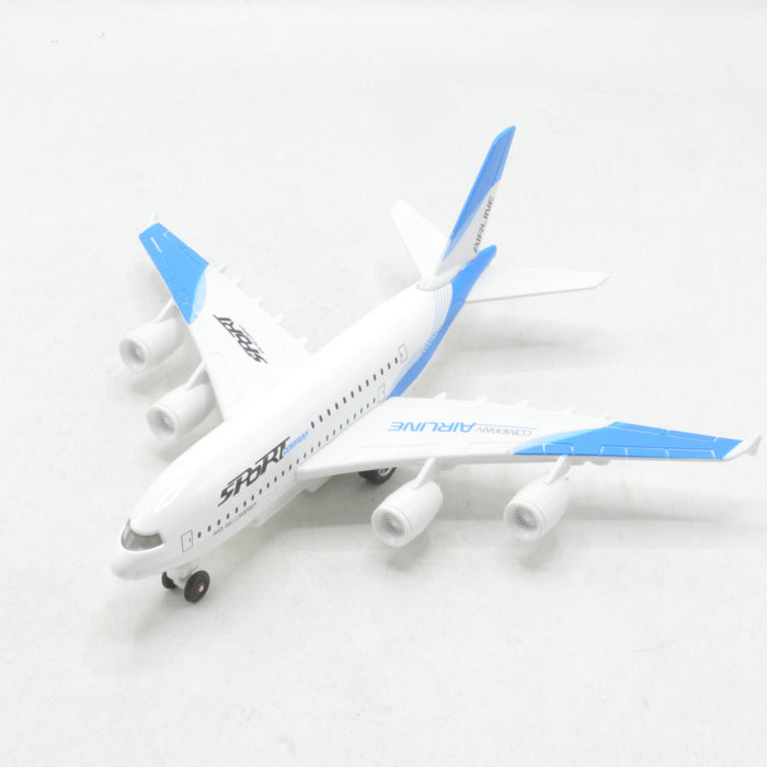 Diecast Sport Airplane with Light & Sound