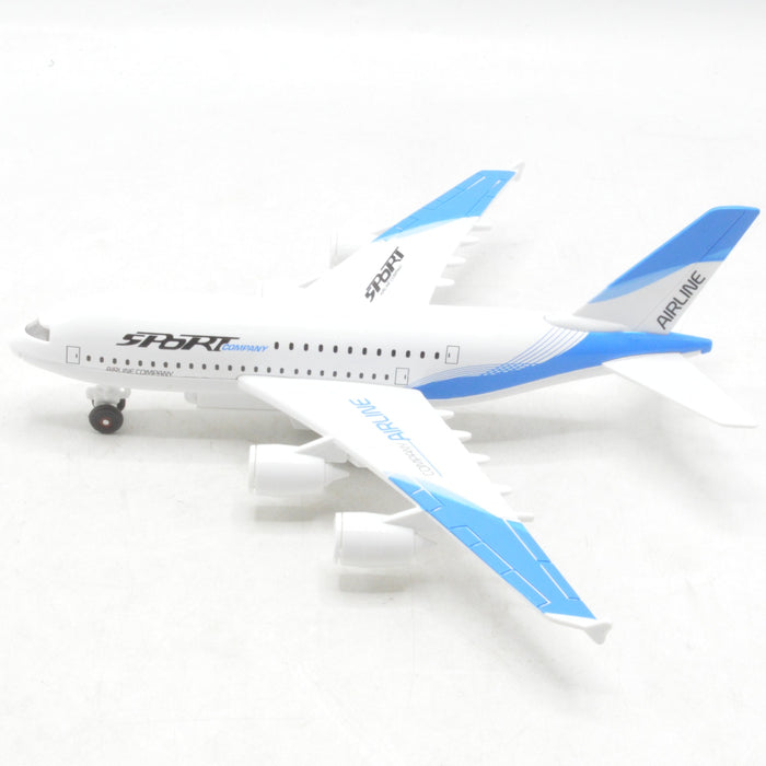 Diecast Sport Airplane with Light & Sound