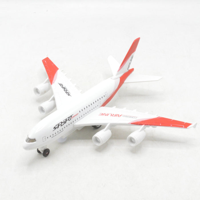 Diecast Sport Airplane with Light & Sound