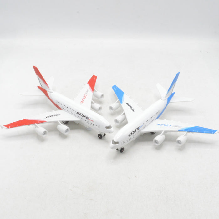 Diecast Sport Airplane with Light & Sound