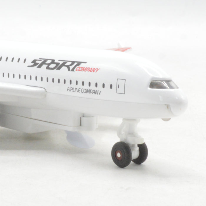 Diecast Sport Airplane with Light & Sound