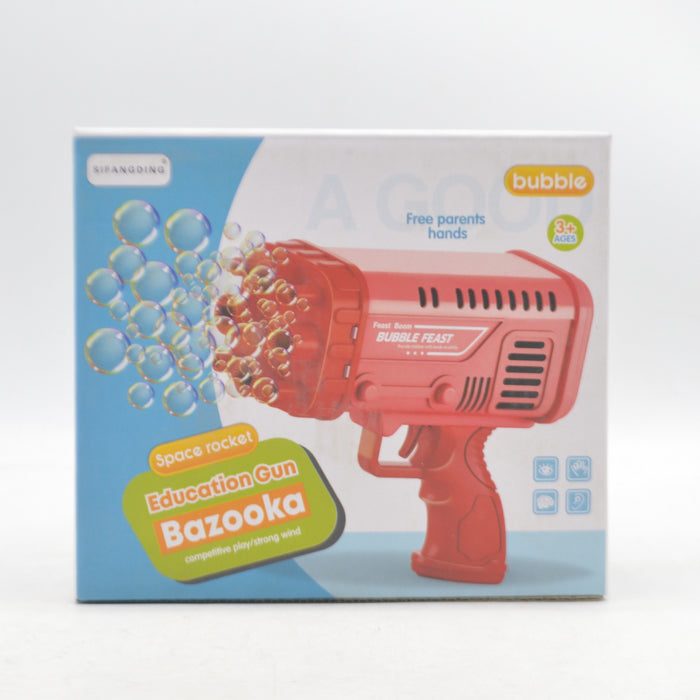 Space Rocket Bazooka Bubble Gun 36 Holes