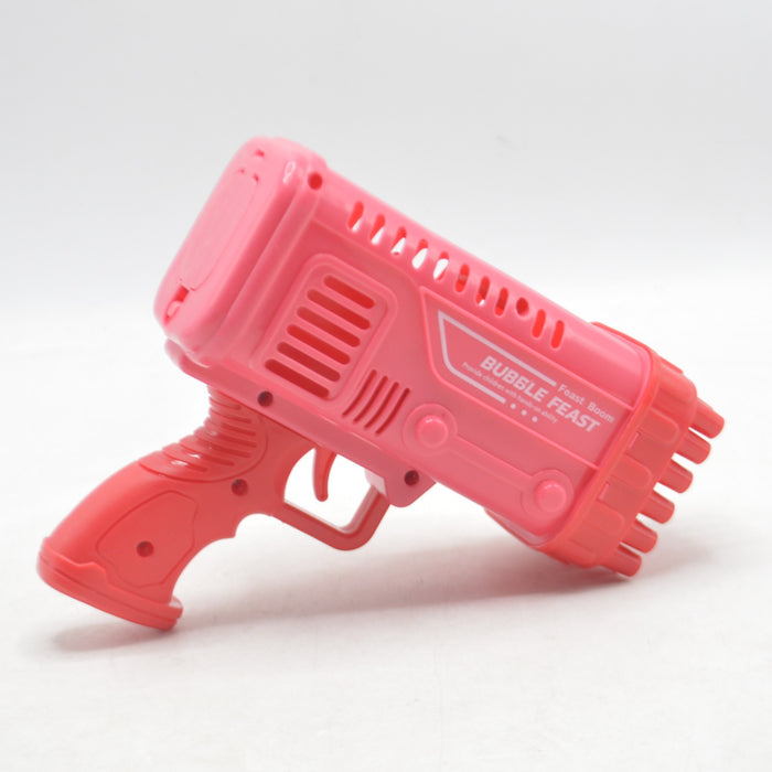 Space Rocket Bazooka Bubble Gun 36 Holes