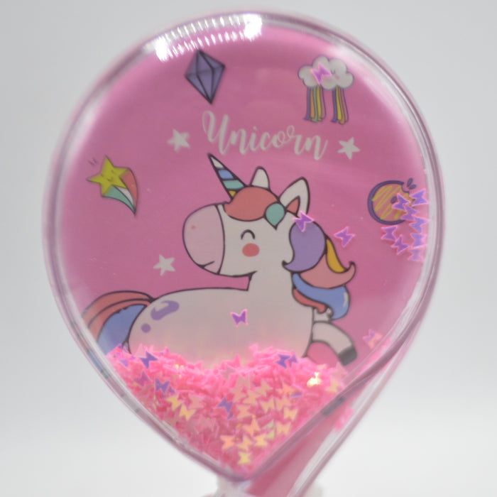 Unicorn Theme Hair Brush