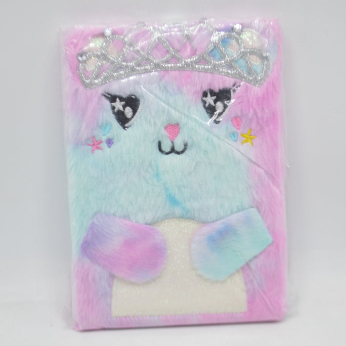 Sweet Rabbit Theme Soft Embossed Diary