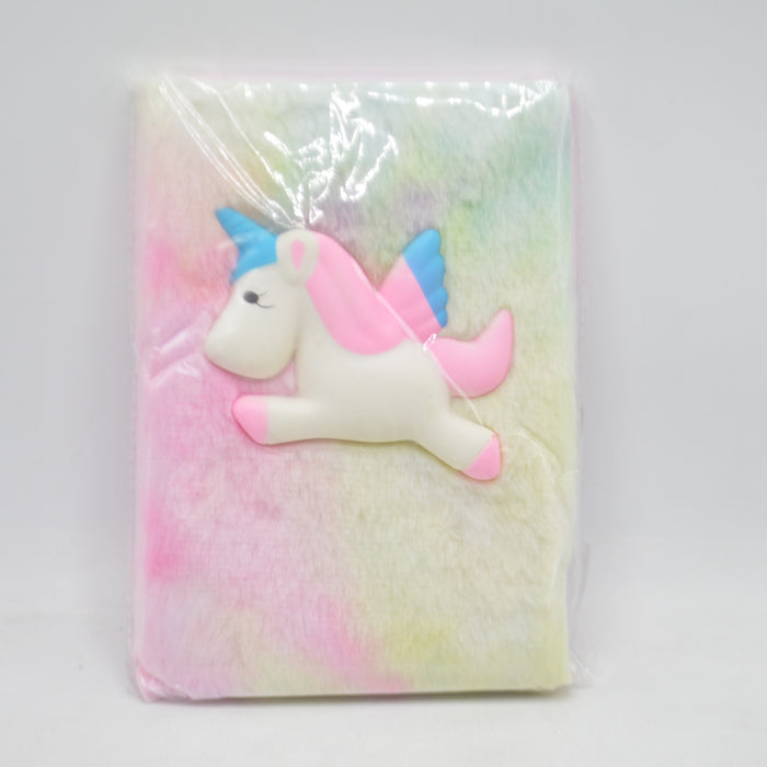 Soft Unicorn Theme Soft Embossed Diary