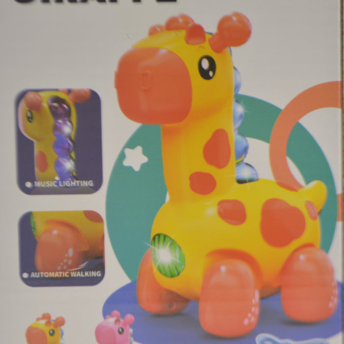 Cute Pet Giraffe Toy with Light & Sound