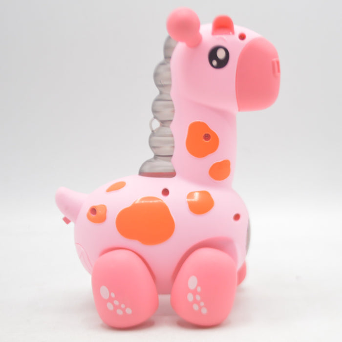 Cute Pet Giraffe Toy with Light & Sound