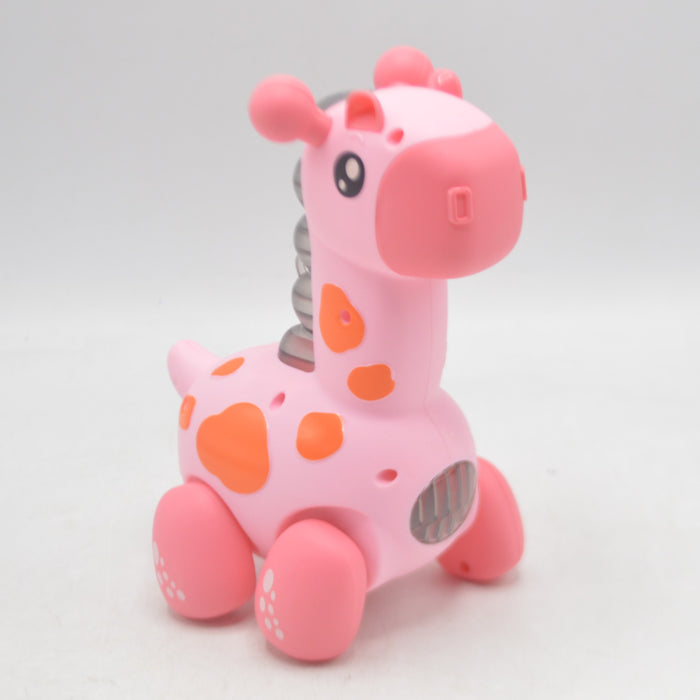 Cute Pet Giraffe Toy with Light & Sound