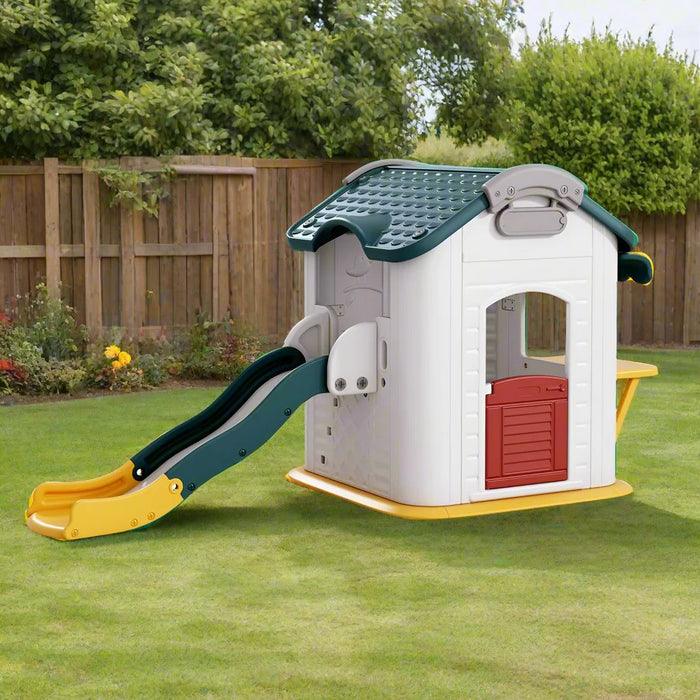 Durable Design Play House with Slide