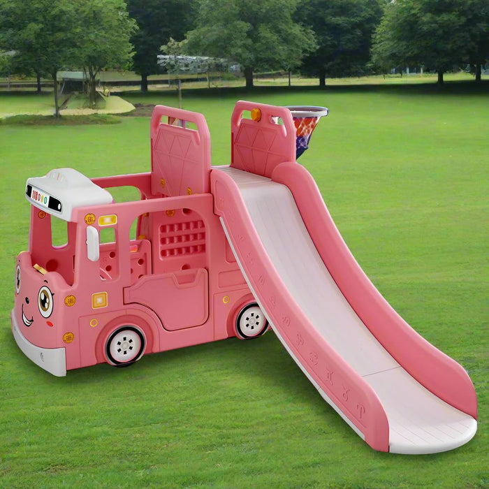 Bus Shape Play Area with Slide