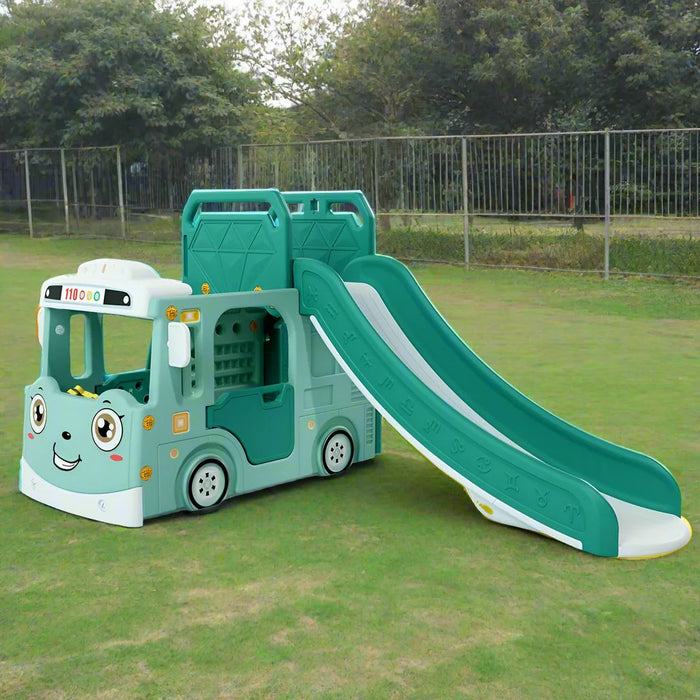 Bus Shape Play Area with Slide