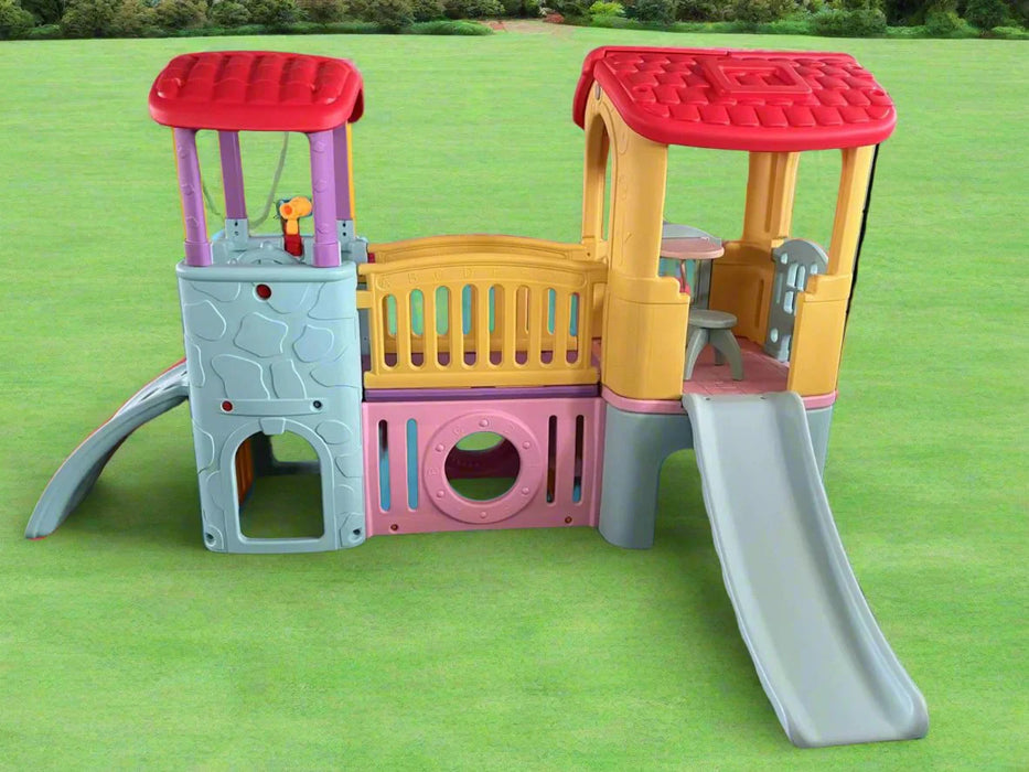 Jumbo Play House with Slides