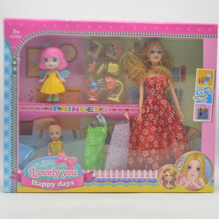 Princess Lovely Doll with Accessories