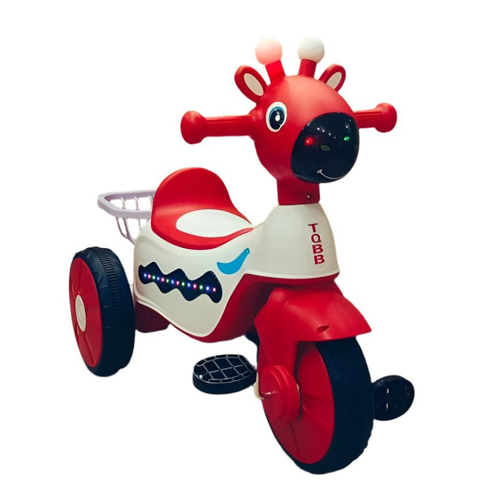 Giraffe Shape Tricycle with Light & Sound