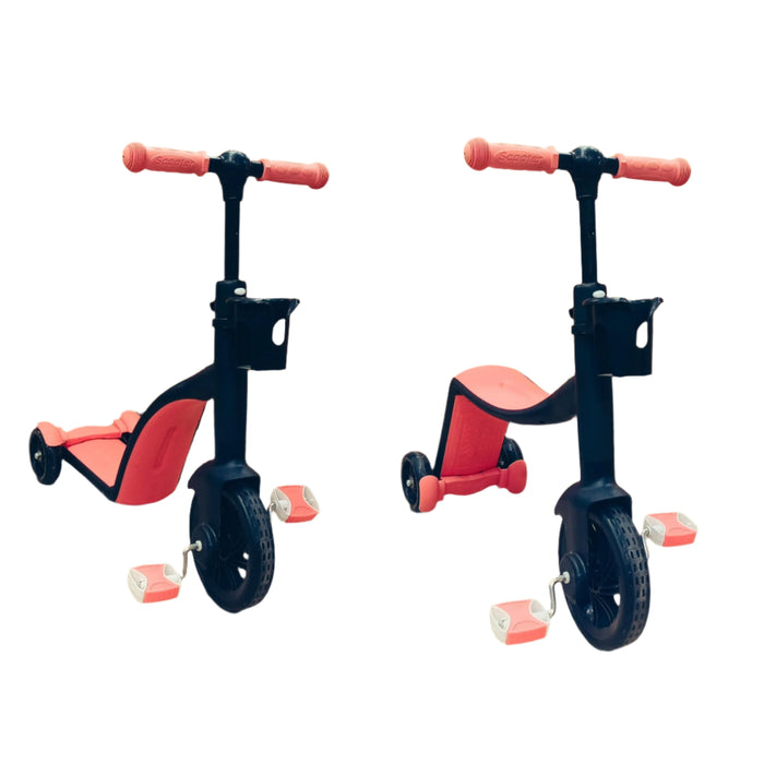 2 in 1 Kids  Scooty & Cycle