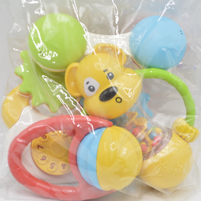 Teddy Shape Baby Rattles