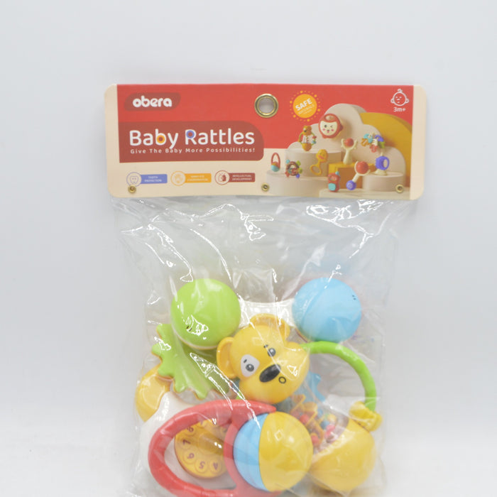 Teddy Shape Baby Rattles