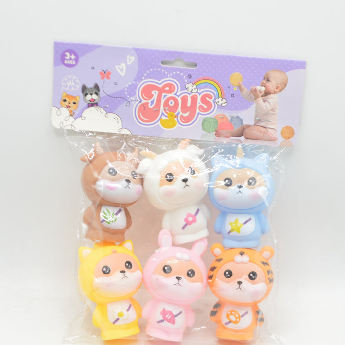 Cat Shape Chuchu Pack of 6