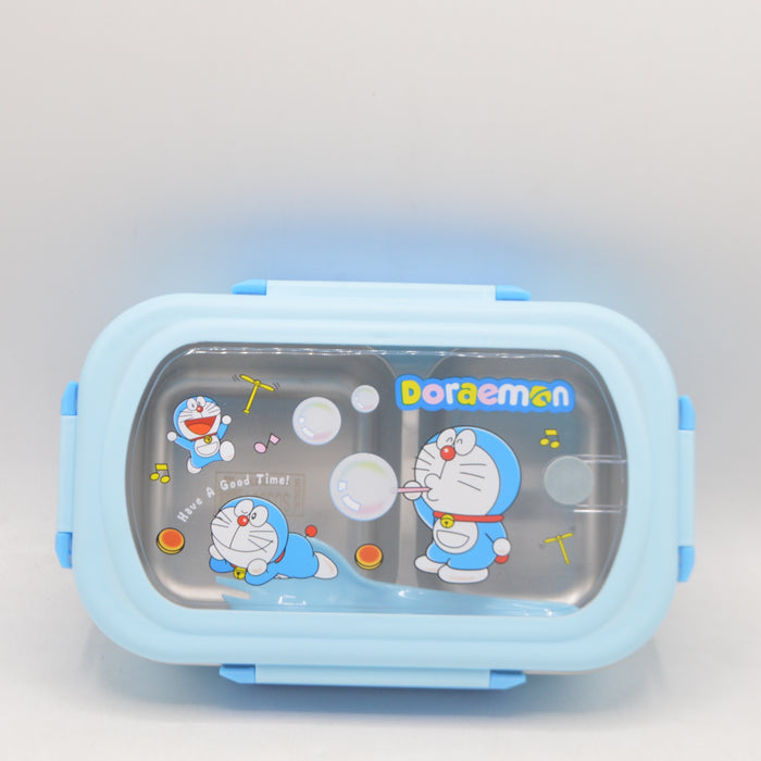 Doraemon Theme Lunch Box with Spoon