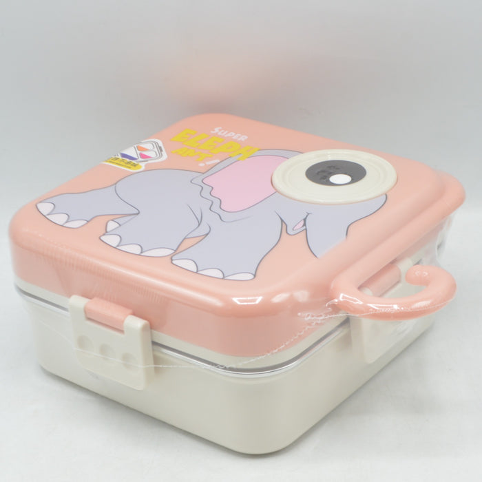 Lax Son Elephant Theme Lunch Box