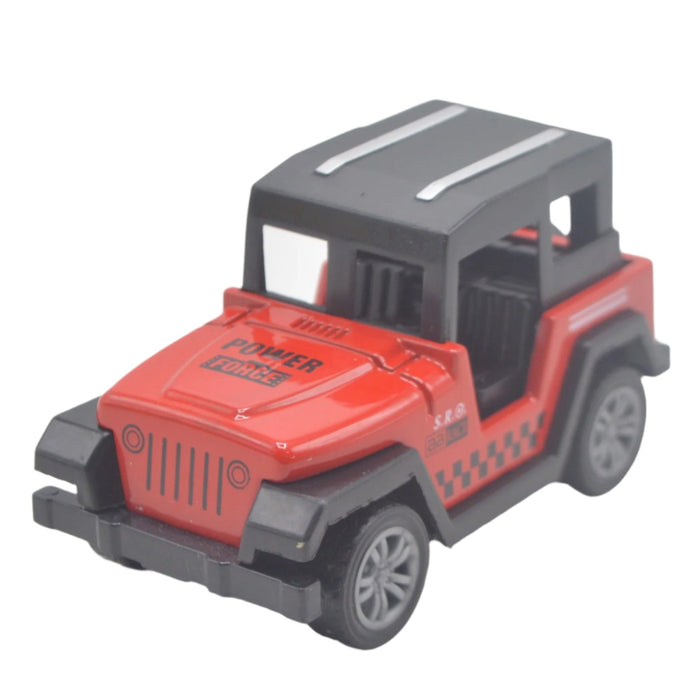 Diecast Wrangler Mini Jeep Pack of 4