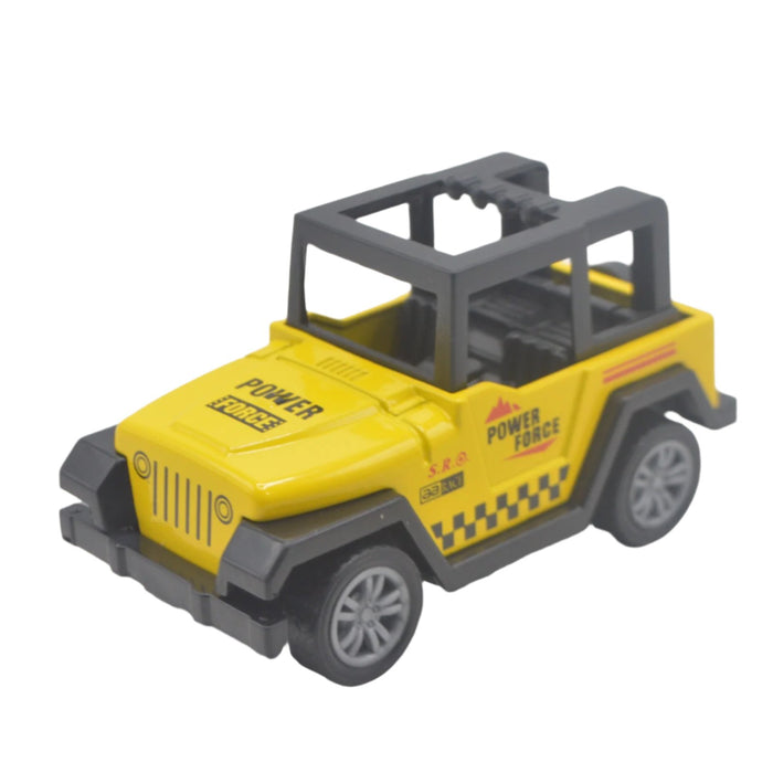 Diecast Wrangler Mini Jeep Pack of 4