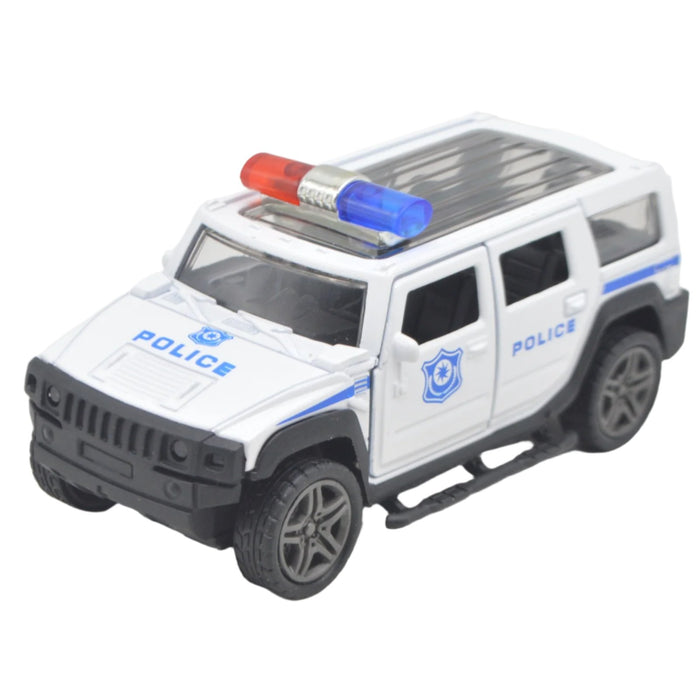 Diecast Police Jeep with Light & Sound