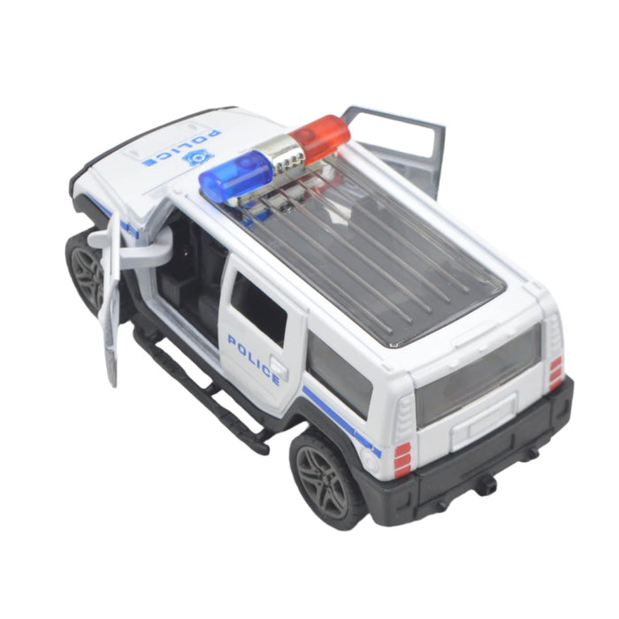 Diecast Police Jeep with Light & Sound