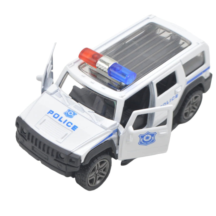 Diecast Police Jeep with Light & Sound