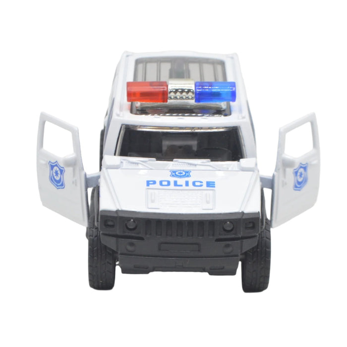 Diecast Police Jeep with Light & Sound