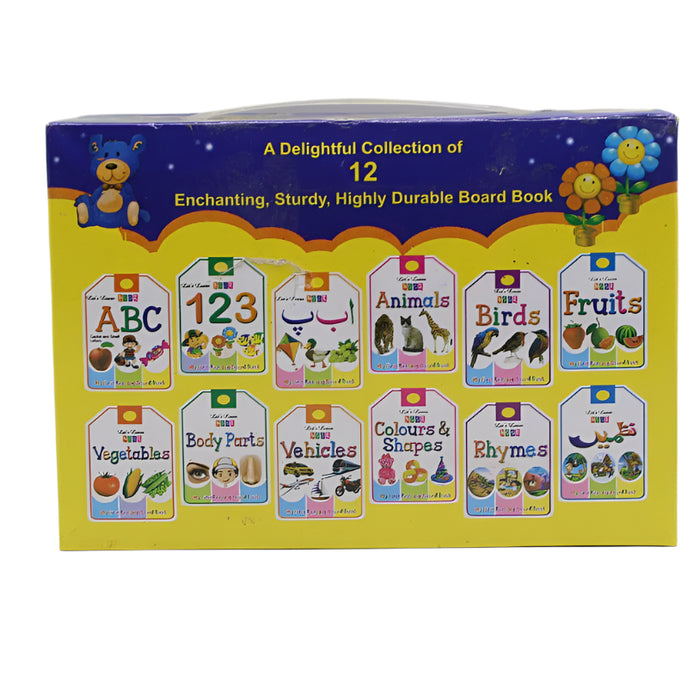 Kids Mini Junior Learning Library Book Pack of 12