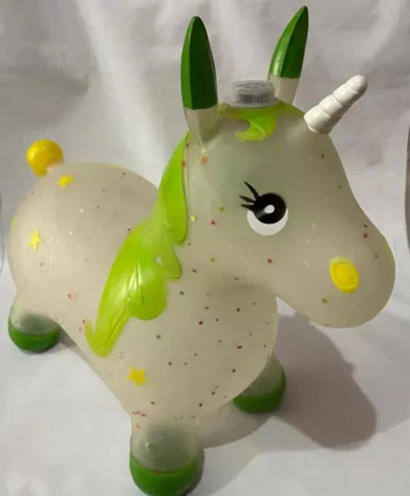 Cute Unicorn Jumping Ride