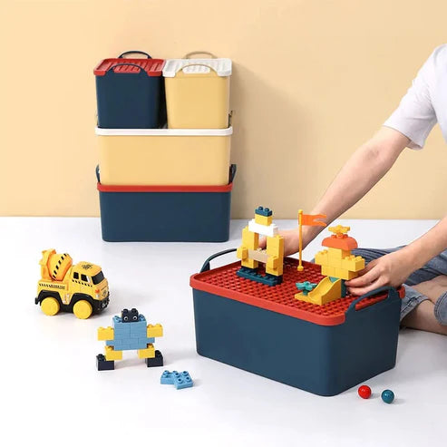 Building Blocks Theme Toy Storage Box